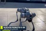 Presentan robots K-9X en Guadalupe 