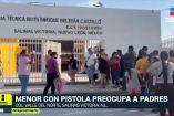 Menor armado desata movilización en Salinas Victoria 