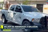 Asesinan a una mujer en Santa Catarina 