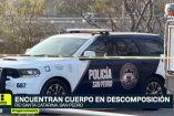 Cuerpo en descomposición es encontrado en Santa Catarina