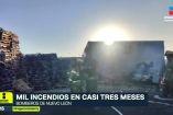 Se registran mil incendios durante tres meses 