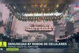 Reportan 87 robos de celulares durante el Tecate Pa’l Norte 