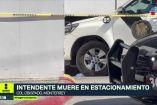Muere intendente de forma repentina en un estacionamiento