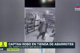 Finge ser cliente y roba mercancía en tienda de abarrotes 