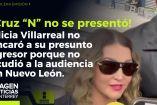 Alicia Villarreal sale inconforme de audiencia 