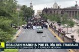 Telefonistas marchan en Monterrey: exigen justicia laboral