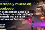 Muere motociclista tras accidente en Escobedo 