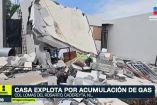 Explota y colapsa vivienda en Cadereyta