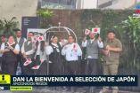 ¡Emoción mundialista! Llega selección japonesa a San Pedro