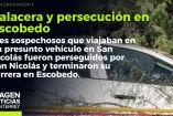 Balacera y persecución en Escobedo