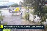 Se estrellan de frente en Allende: 2 lesionados 