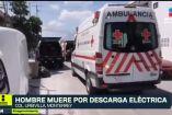 Hombre recibe descarga eléctrica y pierde la vida en MTY