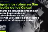 ¡No paran los robos! Atracan restaurante en San Nicolás