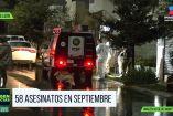 Se registran 58 homicidios en Nuevo León durante septiembre