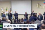 Fiscalía presenta su nueva política de persecución penal