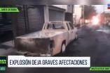 Fuerte explosión en Santa Catarina deja heridos y daños