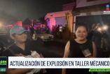 Negligencia provoca explosión en taller mecánico en Santa Ca