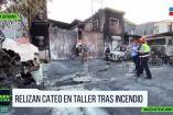 Realizan cateo en taller mecánico en Santa Catarina