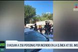 Evacúan a 34 pacientes de hospital en Monterrey 