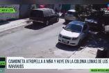 Camioneta atropella a niña de tres años en Juárez