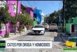 Realizan tres cateos simultáneos en Guadalupe y Monterrey