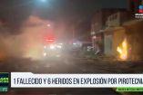 Explota casa por pirotecnia en Pesquería: 2 muertos 