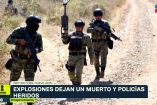 Artefacto explosivo mata a un campesino en Doctor Coss 