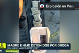 Madre e hijo son capturados con droga en Monterrey 