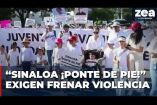 Ayer, miles de sinaloenses nuevamente tomaron las calles vestidos de blanco, uniendo sus voces para pedir que ya no haya más violencia en medio del dolor y miedo que desde hace dos años viven por la guerra entre "Los Chapitos" y "La Mayiza". 

#NoticiasImagen #LoDijoZea #ImagenNoticias #ImagenNoticias 

Visita nuestro sitio web: http://www.imagentv.com

No te pierdas Imagen Noticias con Francisco Zea de lunes a viernes en punto de las 6:30 am por Imagen Televisión.

TikTok: https://www.tiktok.com/@imagennoticias

Instagram Imagen Noticias con Francisco Zea: https://www.instagram.com/imagenzea 
Instagram: https://www.instagram.com/imagentvnoticias/

X Imagen Noticias con Francisco Zea: https://x.com/imagenZea 
X Noticias: https://twitter.com/ImagenNoticias_
X Televisión: https://twitter.com/ImagenTVMex 
 
Facebook Imagen Noticias con Francisco Zea: https://www.facebook.com/ImagenZea/ 
Facebook: https://www.facebook.com/ImagenTVNoticias
 
Aquí encontrarás la mejor información nacional e internacional de Imagen Noticias con Francisco Zea, Nacho Lozano, Crystal Mendivil, Enrique Sánchez y Paola Rojas.