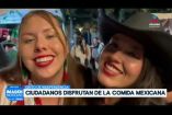 La gastronomía mexicana protagonizó la verbena popular en el Centro Histórico de #Guadalajara durante las celebraciones patrias.
