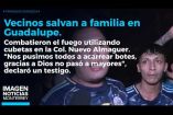 Un grupo de valientes vecinos logró rescatar con vida a una familia en Guadalupe luego de un incendio. 

No te pierdas Imagen Noticias Monterrey con Brenda Cavazos de lunes a viernes por Imagen Televisión Monterrey.

Síguenos en nuestras redes
Instagram: https://www.instagram.com/imagentvmonterrey/
Twitter: https://twitter.com/ImagenTVMTY
Facebook: https://www.facebook.com/ImagenTVMTY/

Mantente siempre informado con las noticias sobre los acontecimientos más importantes a nivel nacional con Claudia Ovalle y Brenda Cavazos.


¡Dale like y suscríbete!