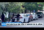 El cuerpo de un joven fue encontrado en un inmueble ubicado en Guadalupe. Trasciende que se trataría de un punto de venta.

No te pierdas Imagen Noticias Monterrey con Brenda Cavazos de lunes a viernes por Imagen Televisión Monterrey.

Síguenos en nuestras redes
Instagram: https://www.instagram.com/imagentvmonterrey/
Twitter: https://twitter.com/ImagenTVMTY
Facebook: https://www.facebook.com/ImagenTVMTY/

Mantente siempre informado con las noticias sobre los acontecimientos más importantes a nivel nacional con Claudia Ovalle y Brenda Cavazos.


¡Dale like y suscríbete!