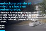 Mujer circula a alta velocidad, pierde el control y choca contra un árbol en Montemorelos. 

No te pierdas Imagen Noticias Monterrey con Brenda Cavazos de lunes a viernes por Imagen Televisión Monterrey.

Síguenos en nuestras redes
Instagram: https://www.instagram.com/imagentvmonterrey/
Twitter: https://twitter.com/ImagenTVMTY
Facebook: https://www.facebook.com/ImagenTVMTY/

Mantente siempre informado con las noticias sobre los acontecimientos más importantes a nivel nacional con Claudia Ovalle y Brenda Cavazos.


¡Dale like y suscríbete!