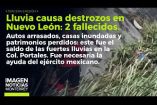 Dos cuerpos fueron encontrados en Monterrey luego de las fuertes lluvias: presuntamente habrían sido arrastrados por la corriente. 

No te pierdas Imagen Noticias #Monterrey con #BrisseidaMoya de lunes a viernes por Imagen Televisión Monterrey.

Síguenos en nuestras redes
Instagram: https://www.instagram.com/imagentvmonterrey/
Twitter: https://twitter.com/ImagenTVMTY
Facebook: https://www.facebook.com/ImagenTVMTY/

Mantente siempre informado con las noticias sobre los acontecimientos más importantes a nivel nacional con Claudia Ovalle y Brenda Cavazos.


¡Dale like y suscríbete!