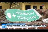 A casi dos semanas de las inundaciones en Zapotlanejo, familias y comerciantes que perdieron parte de su patrimonio comenzaron a recibir apoyos económicos. En total, 114 familias fueron beneficiadas.