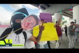 Alrededor de 150 vecinos bloquearon Periférico Sur y 8 de Julio por agua sucia y falta de servicio. En López Mateos, vecinos de Las Fuentes también protestaron por agua con sedimentos y mal olor.