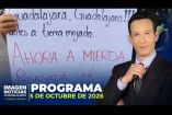 No te pierdas la Tercera Emisión de Imagen Noticias Guadalajara de lunes a viernes en punto de las 11:05 p.m. en el 3.1.

Síguenos en nuestras redes:

Instagram: https://www.instagram.com/imagentvgdl/
TikTok: https://www.tiktok.com/@imagennoticias
Twitter: https://twitter.com/ImagenTVGDL
Facebook: https://www.facebook.com/ImagenTVGDL/

Visita nuestro sitio Web: https://www.imagentv.com/guadalajara

Mantente siempre informado con las noticias sobre los acontecimientos más importantes a nivel nacional con Ricardo Camarena y Carolina Martínez.

¡Déjanos tus comentarios, da like, comparte y suscríbete!