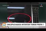 Alumnos grabaron una riña dentro de la #Preparatoria1 de la #UNAM donde encapuchados intentaron cerrarla para exigir mayor seguridad y cero tolerancia al acoso, durante el intento de tomar el plantel hubo un forcejeo y el saldo fue de un herido.

#NoticiasImagen #ImagenNoticias530 

Visita nuestro sitio web: http://www.imagentv.com

No te pierdas Imagen Noticias 5:30 con Marlene Stahl, Nuria Gil y Adriana Treviño de lunes a viernes por Imagen Televisión.

TikTok 5:30: https://www.tiktok.com/@imagennoticias530 
TikTok Noticias: https://www.tiktok.com/@imagennoticias

Instagram 5:30: https://www.instagram.com/imagennoticias530 
Instagram Noticias: https://www.instagram.com/imagentvnoticias/

X 5:30: https://x.com/imagen530 
X Noticias: https://twitter.com/ImagenNoticias_
X Televisión: https://twitter.com/ImagenTVMex
 
Facebook Noticias: https://www.facebook.com/ImagenTVNoticias
 
Aquí encontrarás la mejor información nacional e internacional de Imagen Noticias con Francisco Zea, Nacho Lozano, Crystal Mendivil, Enrique Sánchez y Paola Rojas.