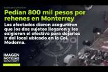 Dos sujetos fueron capturados luego de obligar a trabajadores de un local para que les dieran 800 mil pesos en efectivo en Monterrey. 

No te pierdas Imagen Noticias #Monterrey con #BrisseidaMoya de lunes a viernes por Imagen Televisión Monterrey.

Síguenos en nuestras redes
Instagram: https://www.instagram.com/imagentvmonterrey/
Twitter: https://twitter.com/ImagenTVMTY
Facebook: https://www.facebook.com/ImagenTVMTY/

Mantente siempre informado con las noticias sobre los acontecimientos más importantes a nivel nacional con Claudia Ovalle y Brenda Cavazos.


¡Dale like y suscríbete!