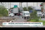 Un motociclista perdió la vida luego de un aparatoso accidente en San Nicolás.