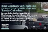Doble homicidio en Monterrey: sigue la investigación en Santa Catarina, donde dieron con un auto presuntamente involucrado .

No te pierdas Imagen Noticias Monterrey con Claudia Ovalle de lunes a viernes por Imagen Televisión Monterrey.
 
Síguenos en nuestras redes
Instagram: https://www.instagram.com/imagentvmonterrey/
Twitter: https://twitter.com/ImagenTVMTY
Facebook: https://www.facebook.com/ImagenTVMTY/

Mantente siempre informado con las noticias sobre los acontecimientos más importantes a nivel nacional con Claudia Ovalle y Brenda Cavazos.


¡Dale like y suscríbete!