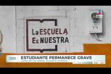 Una estudiante sigue hospitalizada y en graves condiciones luego de ingerir té con una sustancia ilícita en Santa Catarina. 

No te pierdas Imagen Noticias Monterrey con Claudia Ovalle de lunes a viernes por Imagen Televisión Monterrey.
 
Síguenos en nuestras redes
Instagram: https://www.instagram.com/imagentvmonterrey/
Twitter: https://twitter.com/ImagenTVMTY
Facebook: https://www.facebook.com/ImagenTVMTY/

Mantente siempre informado con las noticias sobre los acontecimientos más importantes a nivel nacional con Claudia Ovalle y Brenda Cavazos.


¡Dale like y suscríbete!