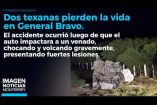Dos mujeres texanas chocaron contra un venado y perdieron la vida en General Bravo. 

No te pierdas Imagen Noticias Monterrey con Brenda Cavazos de lunes a viernes por Imagen Televisión Monterrey.

Síguenos en nuestras redes
Instagram: https://www.instagram.com/imagentvmonterrey/
Twitter: https://twitter.com/ImagenTVMTY
Facebook: https://www.facebook.com/ImagenTVMTY/

Mantente siempre informado con las noticias sobre los acontecimientos más importantes a nivel nacional con Claudia Ovalle y Brenda Cavazos.


¡Dale like y suscríbete!