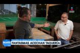 Los trabajadores de una taquería en García exponen cómo las cámaras han logrado grabar fenómenos paranormales. 

No te pierdas Imagen Noticias Monterrey con Brenda Cavazos de lunes a viernes por Imagen Televisión Monterrey.

Síguenos en nuestras redes
Instagram: https://www.instagram.com/imagentvmonterrey/
Twitter: https://twitter.com/ImagenTVMTY
Facebook: https://www.facebook.com/ImagenTVMTY/

Mantente siempre informado con las noticias sobre los acontecimientos más importantes a nivel nacional con Claudia Ovalle y Brenda Cavazos.


¡Dale like y suscríbete!