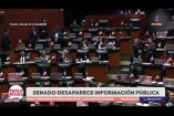 El Senado retiró de su portal información presupuestal y administrativa correspondiente al periodo de 2014 a septiembre de 2024. La medida dificulta la consulta de datos sobre nóminas, contratos y gastos legislativos.