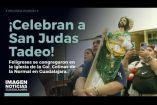 Cientos de feligreses se congregaron desde tempranas horas en la iglesia dedicada a #SanJudasTadeo, ubicada en la Col. Colinas de la Normal en #Guadalajara, para celebrar la festividad del patrono de las causas difíciles y desesperadas.

#NoticiasImagen

Síguenos en nuestras redes:

Instagram: https://www.instagram.com/imagentvgdl/
TikTok: https://www.tiktok.com/@imagennoticias
Twitter: https://twitter.com/ImagenTVGDL
Facebook: https://www.facebook.com/ImagenTVGDL/
Visita nuestro sitio Web: https://www.imagentv.com/guadalajara

Mantente siempre informado con las noticias sobre los acontecimientos más importantes a nivel nacional con Carolina Martínez.

¡Déjanos tus comentarios, da like, comparte y suscríbete!