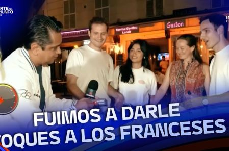  ¿Aguantaron? Fuimos a darle toques a los franceses en París