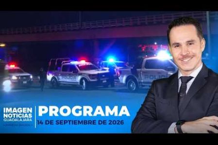 No te pierdas Imagen Noticias Guadalajara con Erick Breguer de lunes a viernes en punto de las 5:50 a.m. en el 3.1 por Imagen Televisión Guadalajara.

#NoticiasImagen

Síguenos en nuestras redes:

Instagram: https://www.instagram.com/imagentvgdl/
TikTok: https://www.tiktok.com/@imagennoticias
Twitter: https://twitter.com/ImagenTVGDL
Facebook: https://www.facebook.com/ImagenTVGDL/
Visita nuestro sitio Web: https://www.imagentv.com/guadalajara

Mantente siempre informado con las noticias sobre los acontecimientos más importantes a nivel nacional con Erick Breguer, Carolina Martínez y Ricardo Camarena.

¡Déjanos tus comentarios, da like, comparte y suscríbete!