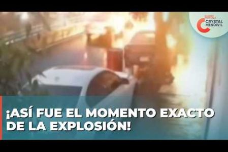 ¡Así fue el momento exacto de la explosión! 

Visita nuestro sitio web: http://www.imagentv.com

No te pierdas Imagen Noticias con Crystal Mendivil de lunes a viernes en punto de las 2:00 pm por Imagen Televisión.

Síguenos en nuestras redes

Instagram:
https://www.instagram.com/imagentvnoticias/
https://www.instagram.com/imagentvmex/

TikTok:
https://www.tiktok.com/@imagennoticias

X:
@ImagenNoticias_ https://twitter.com/ImagenNoticias_
@ImagenTVMex https://twitter.com/ImagenTVMex

Facebook:
https://www.facebook.com/ImagenTVNoticias