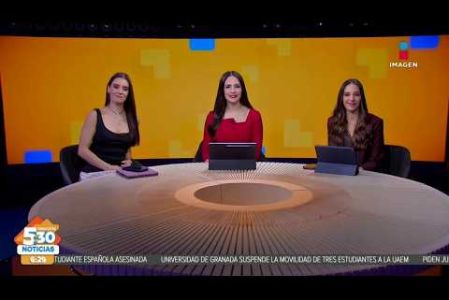 Visita nuestro sitio web: http://www.imagentv.com

No te pierdas Imagen Noticias 5:30 con Marlene Stahl, Nuria Gil y Adriana Treviño de lunes a viernes por Imagen Televisión.

TikTok 5:30: https://www.tiktok.com/@imagennoticias530 
TikTok Noticias: https://www.tiktok.com/@imagennoticias

Instagram 5:30: https://www.instagram.com/imagennoticias530 
Instagram Noticias: https://www.instagram.com/imagentvnoticias/

X 5:30: https://x.com/imagen530 
X Noticias: https://twitter.com/ImagenNoticias_
X Televisión: https://twitter.com/ImagenTVMex
 
Facebook Noticias: https://www.facebook.com/ImagenTVNoticias
 
Aquí encontrarás la mejor información nacional e internacional de Imagen Noticias con Francisco Zea, Nacho Lozano, Crystal Mendivil, Enrique Sánchez y Paola Rojas.